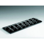 Display tray for 7 rolls in polycarbonate Model VES7