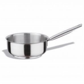 Low casseroles in stainless steel 18/10 Compatible with induction kitchens Model 121-0