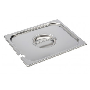 Stainless steel lid with ladle lot for gastronorm containers 1/3 Model CO13SME