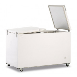 Static chest freezer with flip-flop lids Model FR500FLP