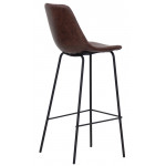Indoor stool TESR Powder coated metal frame, synthetic leather shell.Model 1928-TD04
