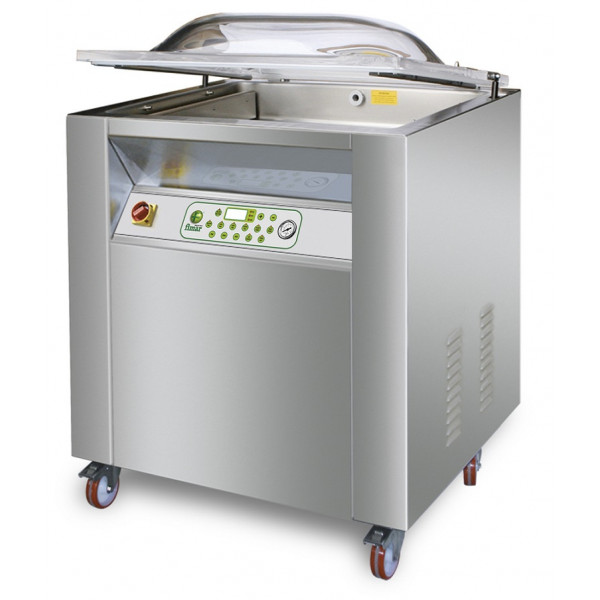 Chamber vacuum sealer machine, Sealing Bar 900 mm Model CAM900TC with wheels