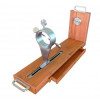 Adjustable ham stand Stainless steel structure Also vertical use With drawers Model Morsaprosciutto