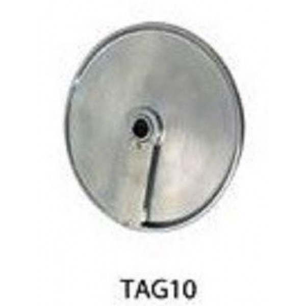 Cutting disc thickness 10mm DF10 - Suitable for 10 mm cubes and large cuts (in combination with the dicing cube disc/cube10) for Vegetable cutter Models TITANIUM