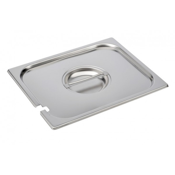 Stainless steel lid with ladle lot for gastronorm containers 1/1 Model CO11SME