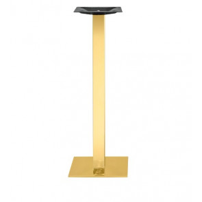Indoor base TESR Stainless steel frame, gold effect, adjustable feet Model 1834-GH1