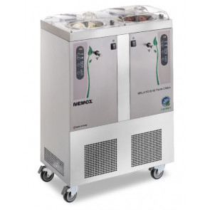 Countertop batch freezer for ice-cream NMX Air condensation Model Gelato55KTwin