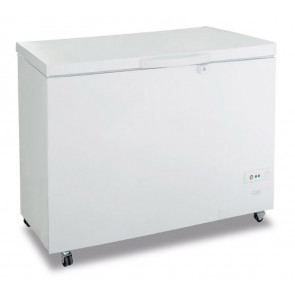 Static chest freezer with solid hinged lids Model FR400PSK