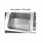 Induction fryer with tap Model FRI8LT Power 3500 Watt