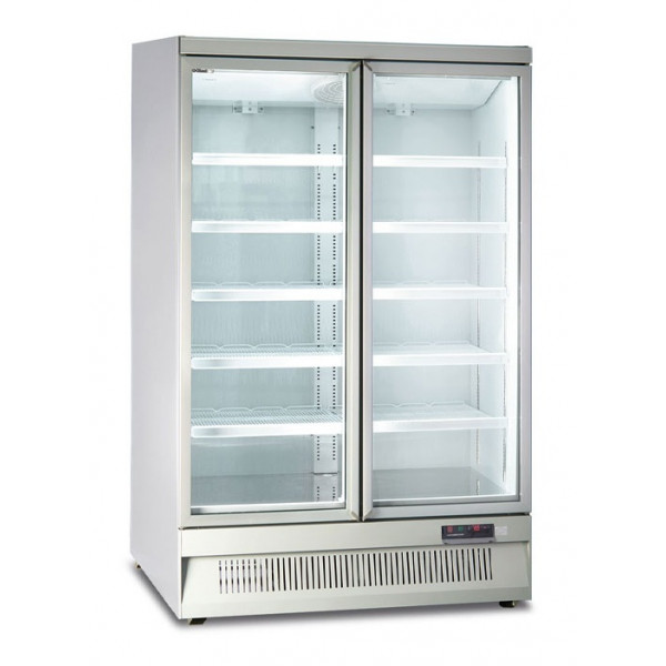 Refrigerated multideck negative temperature Kli Model MR126BT2 white 2 glass doors