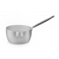 Aluminium Curved Casserole with handle Capacity lt. 3 Dimensions ø cm. 22x11h Model 103-322