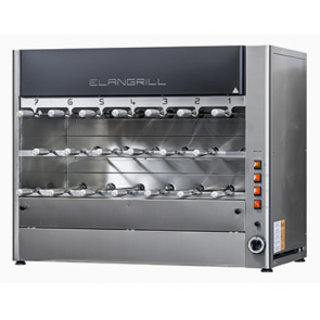 Gas Churrasco rotisserie ENG Model ChurrascoCM20G N.20 stainless steel swords