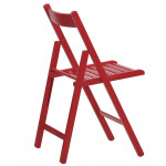 Indoor chair TESR Beech wood, folding frame Model 1912-SN01
