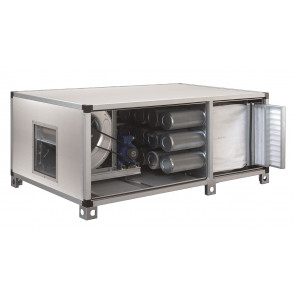 Three phase activated carbon filtration unit CCA Model CCA130B Capacity 3000 m³/h RPM 1750