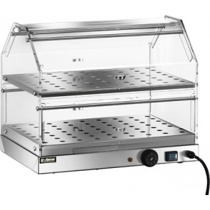 Heated display Model VBR4752 countertop Two shelves