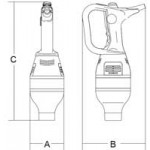 Immersion blender Model VORTEX 43 Work capacity Lt 100