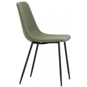 Indoor chair TESR Powder coated metal frame, synthetic leather shell. Model 1927-TD03