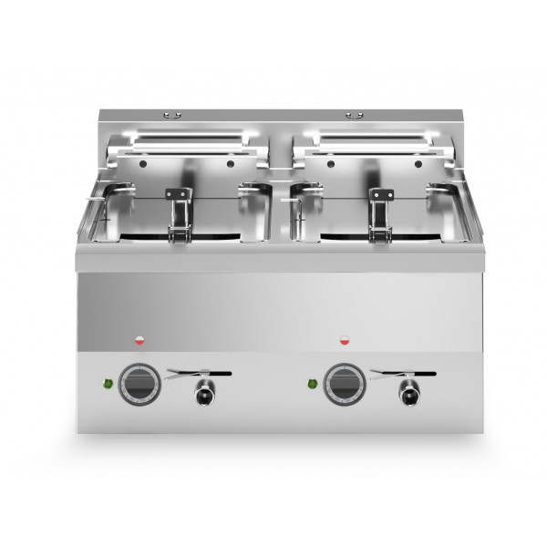 Electric fryer ECO 2 tanks MDLR Model F6060FRESE2V10T