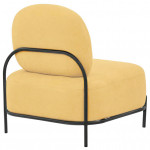 Indoor armchair TESR Powder coated metal frame, fabric covering. Model 1605-06P