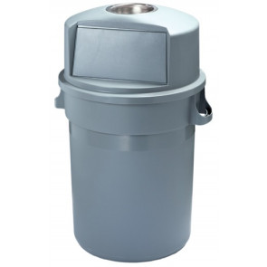 Push bin with ashtray grey MAXIPUSH MDL 120 L Model 114120