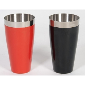 Stainless Steel shaker with non-slip for the preparation of cocktails Capacity Lt. 0.5 Model JW-BSW