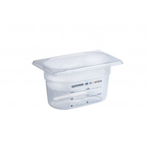 Polypropylene gastronorm container IML HACCP 1/9 Model PPIML19065