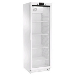 Static refrigerated cabinet Model AKD400RG White painted steel external structure with digital display
