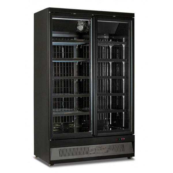 Refrigerated multideck negative temperature Kli Model MR126BT2 BLACK 2 glass doors