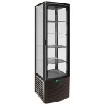 Refrigerated display Model G-LSC280B ventilated 4 glass sides