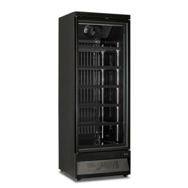 Ventilated refrigerated multideck Kli Model MR75TN1 BLACK 1 glass door