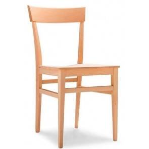 Indoor chair TESR Wood frame Wood seat Model 1041-C25