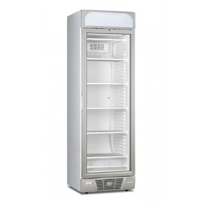 Static-fan assisted vertical Freezer Model FR372VGCST with glass door