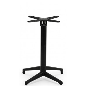 Outdoor base TESR Base in polypropylene with fiberglass, aluminium column, stackable frame with adjustable feet. Model 185-F4