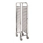 Trays trolley 60x40 KAR Capacity n.18 Trays Model TT186040Z