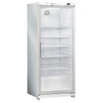White stainless steel Freezer cabinet with glass door Model CRXG6