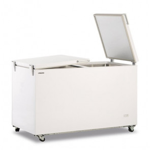 Static chest freezer with flip-flop lids Model FR500FLP