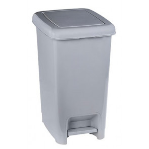 Pedal bin Grey 25 LT SLIM MDL - Model 909926