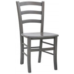 Indoor chair TESR Frame and seat in beech wood Model 1036-G02