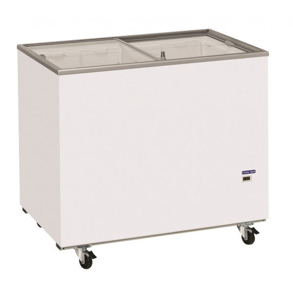 Deep-freezer with Sliding glass lids Model CFG308 3 baskets