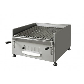 Carbon grill ENG Ribbed and reinforced stainless steel structure Model Grill GC-11