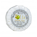 Round vegetable soap in plissè STK Olja Box of 250 pieces Model OLJSP20