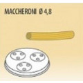 Mould maccheroni diameter 4,8 for pasta machine model MPF8