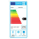 Ventilated refrigerated counter Model AK4104TN GN1/1