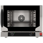 Electric convection oven Model EKF464NALP For bakery and pastry Capacity n.4 Trays/Grids cm 60x 40 Power Kw 6,2 Hinged door