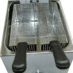 Electric pasta cooker Model PASTI' 8  4 baskets, tank capacity lt 6 Watts power 3000