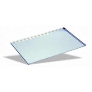 Tray for pastries in aluminium Height cm 1.2 Size cm. L 60 x P 40 x 1,2 h Model 649-060