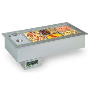Drop in and buil-it furniture dry heat Model ARMONIA 4 GN DRY Capacity 4 gastronorm containers Gn1/1