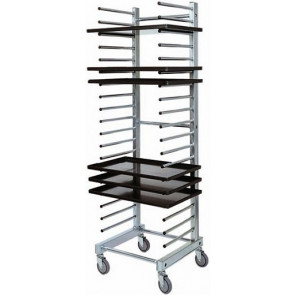 Pans trolley for pastry and pizzeria Model CA1480