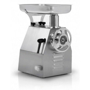 Electric meat grinder Model Meat Grinder TI12R fairing structure in stainless steel sheet Barrel: Ø 70 mm Hourly production: 250 kg
