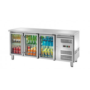 Refrigerated counter Model AK3104TNG Ventilated GN 1/1